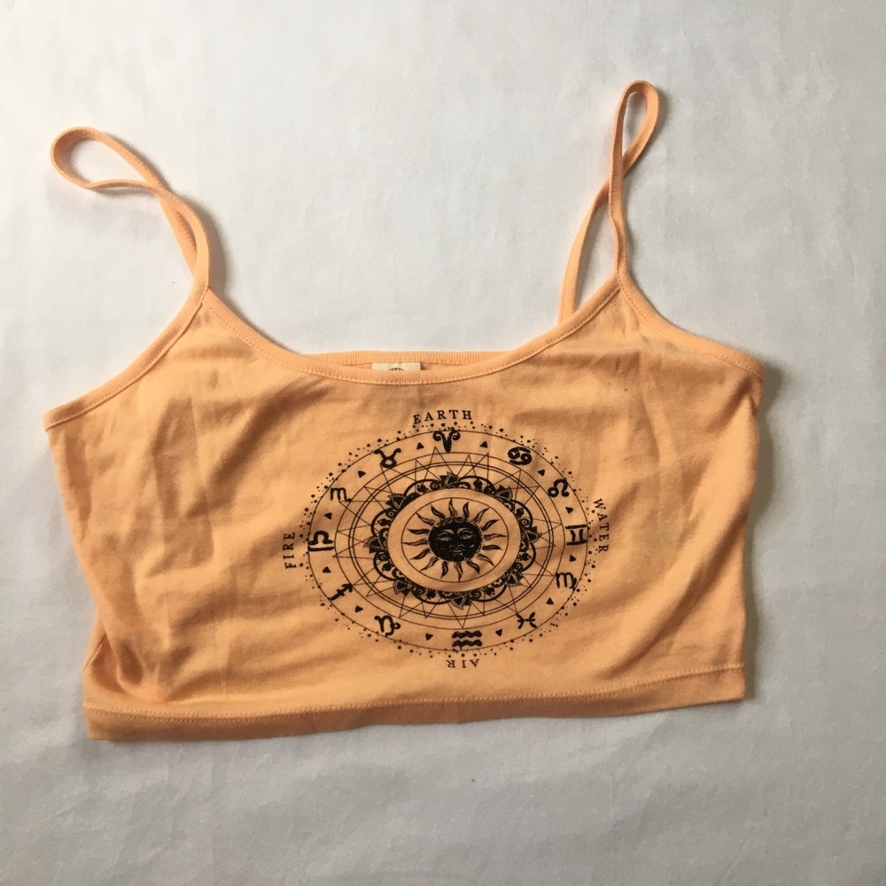 Astrology Crop Top Tank